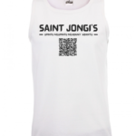 Saint Jongi's Unisex Vest for Adults - White