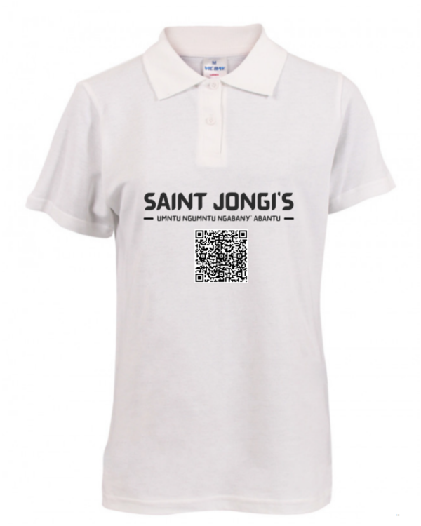 Saint Jongi's Women's Polo/T-shirt - White